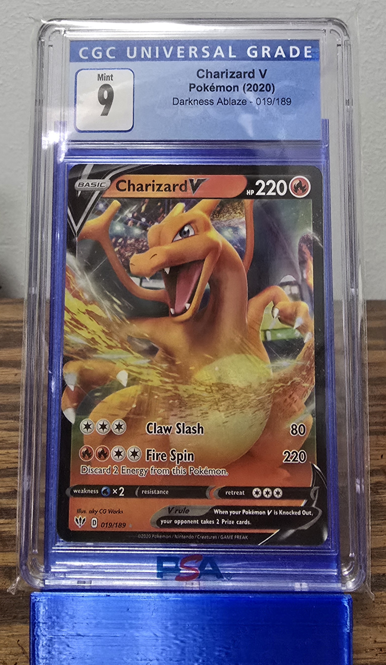 CGC 9 Charizard V