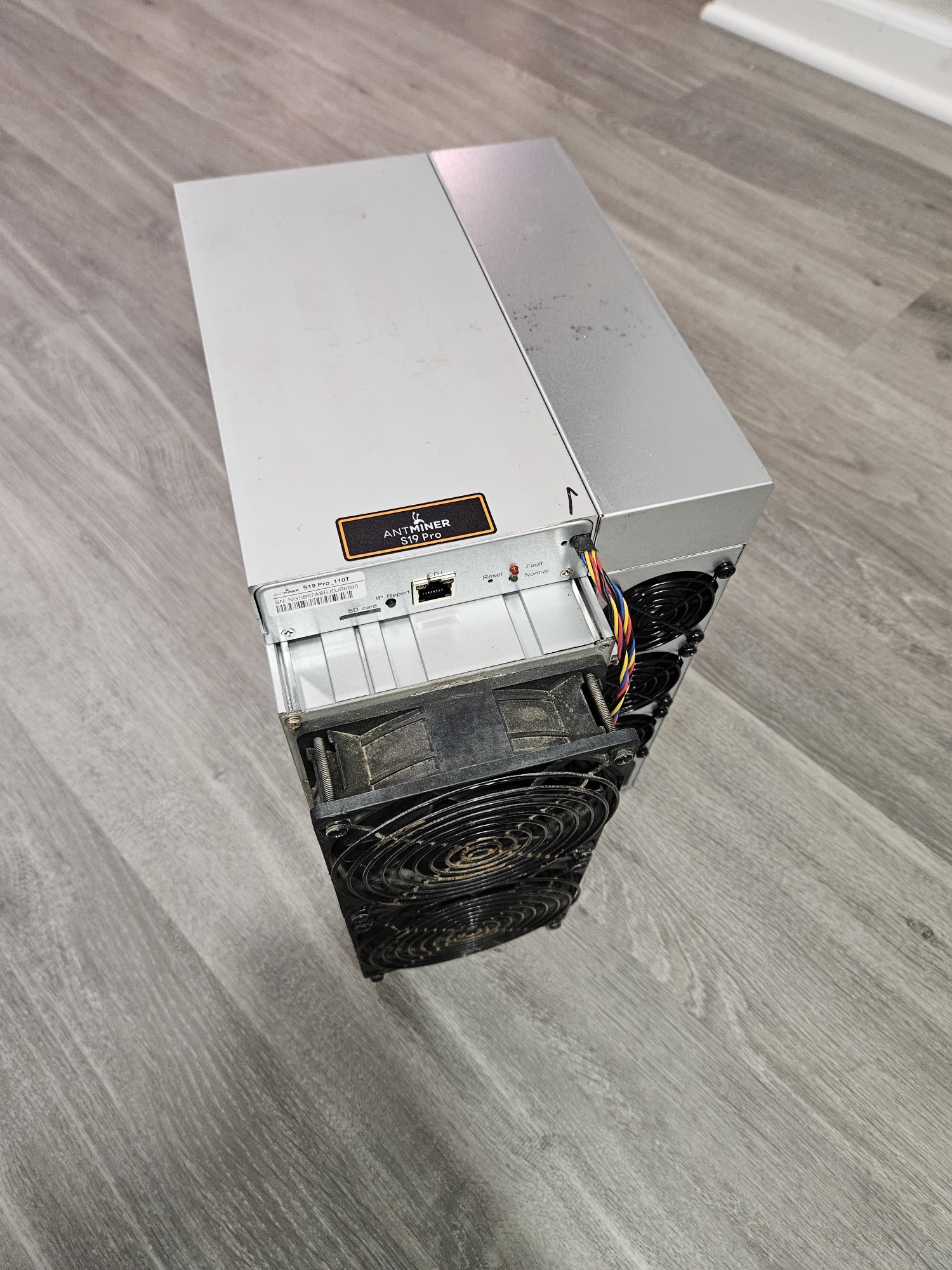 Bitmain S19 Pro 110TH Bitcoin Sha256 ASIC Miner