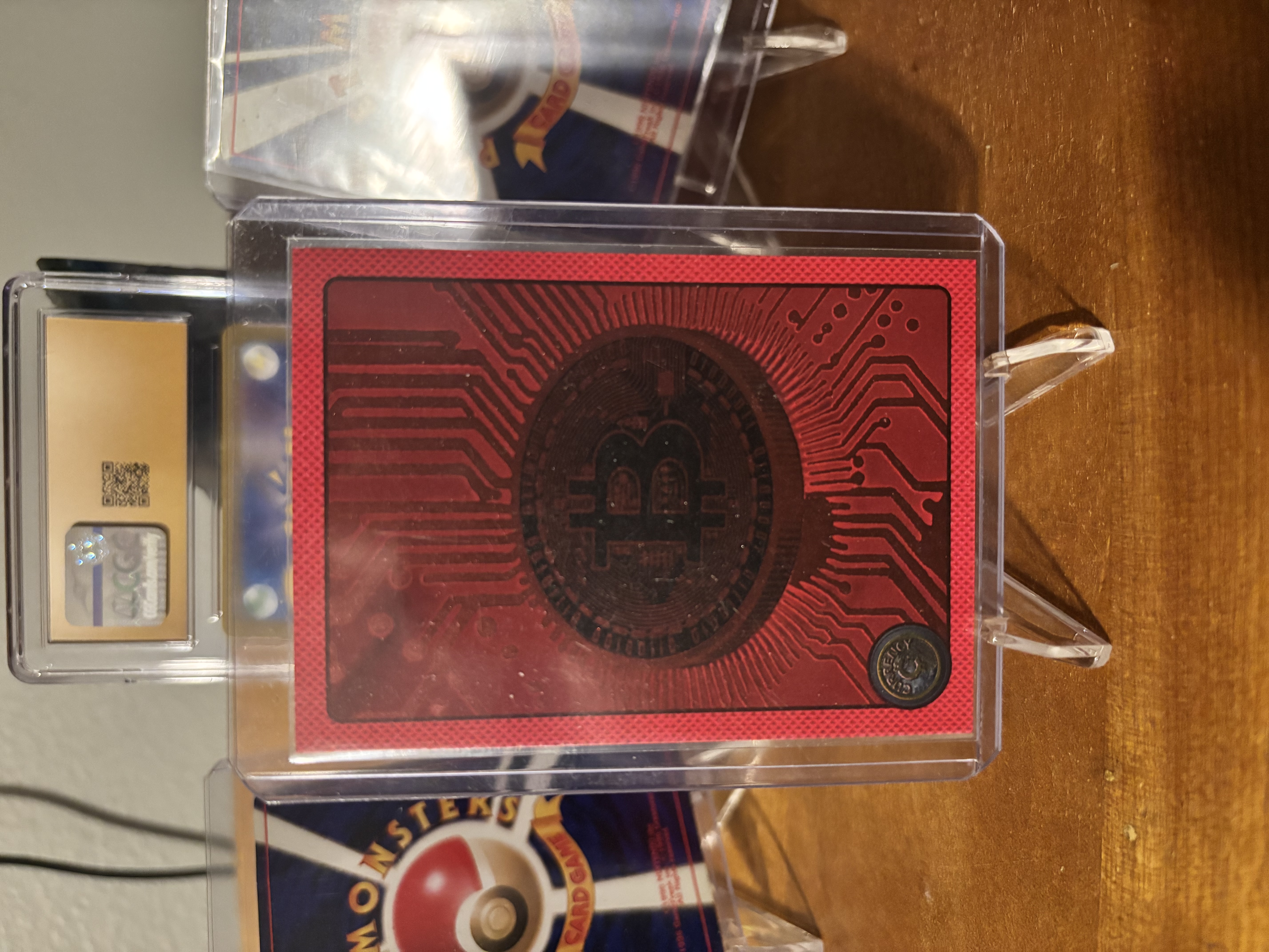 Cardsmiths Currency Series 5 Bitcoin Logo Ice Foil – Mega Pull – NM