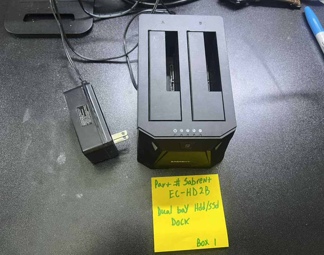 Sabrent Dual HDD/SSD dock