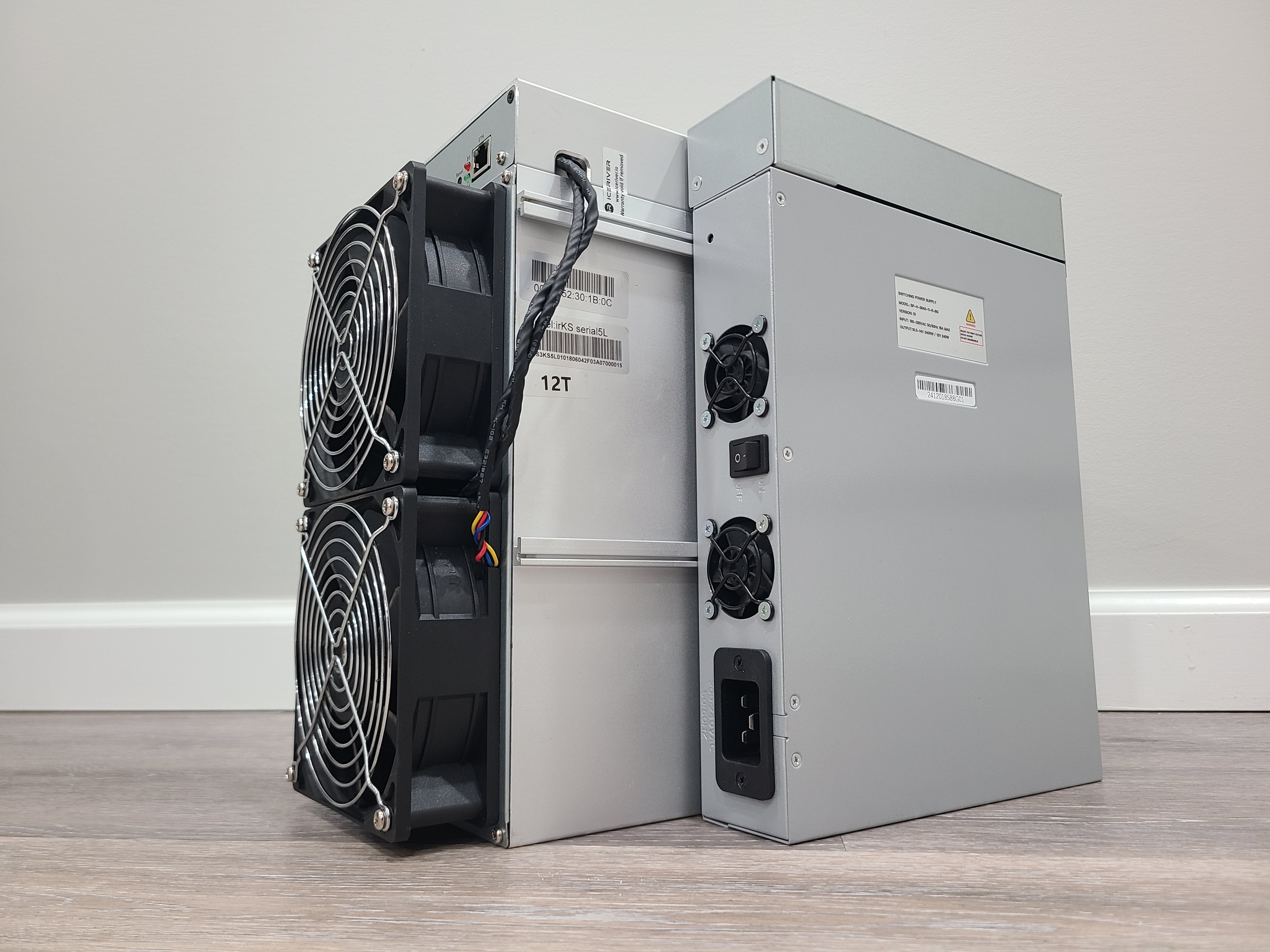 IceRiver KS5L 12Th/s 3400W Kaspa KHEAVYHASH Miner